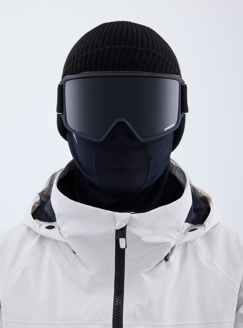 Lunette Ski Burton Anon M3 Low Bridge Fit Goggles (Polarized) + Bonus Lens Homme Noir Violette | 176305-XDM