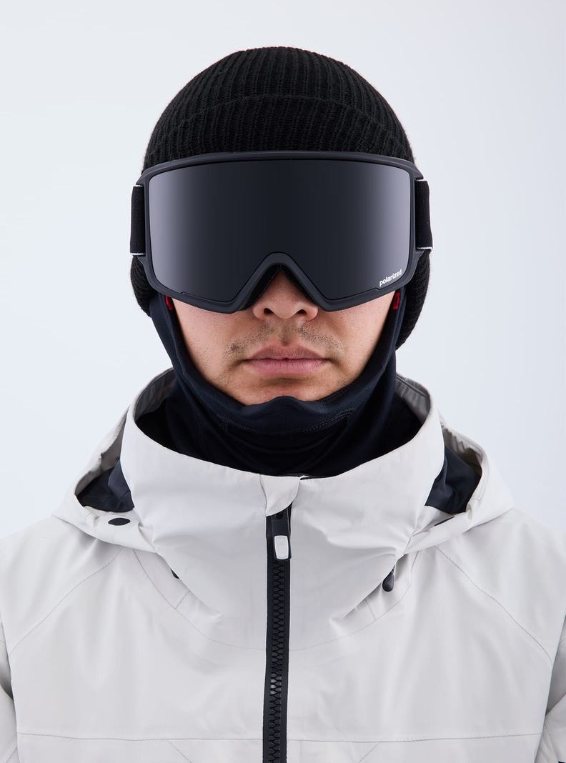 Lunette Ski Burton Anon M3 Low Bridge Fit Goggles (Polarized) + Bonus Lens Homme Noir Violette | 176305-XDM