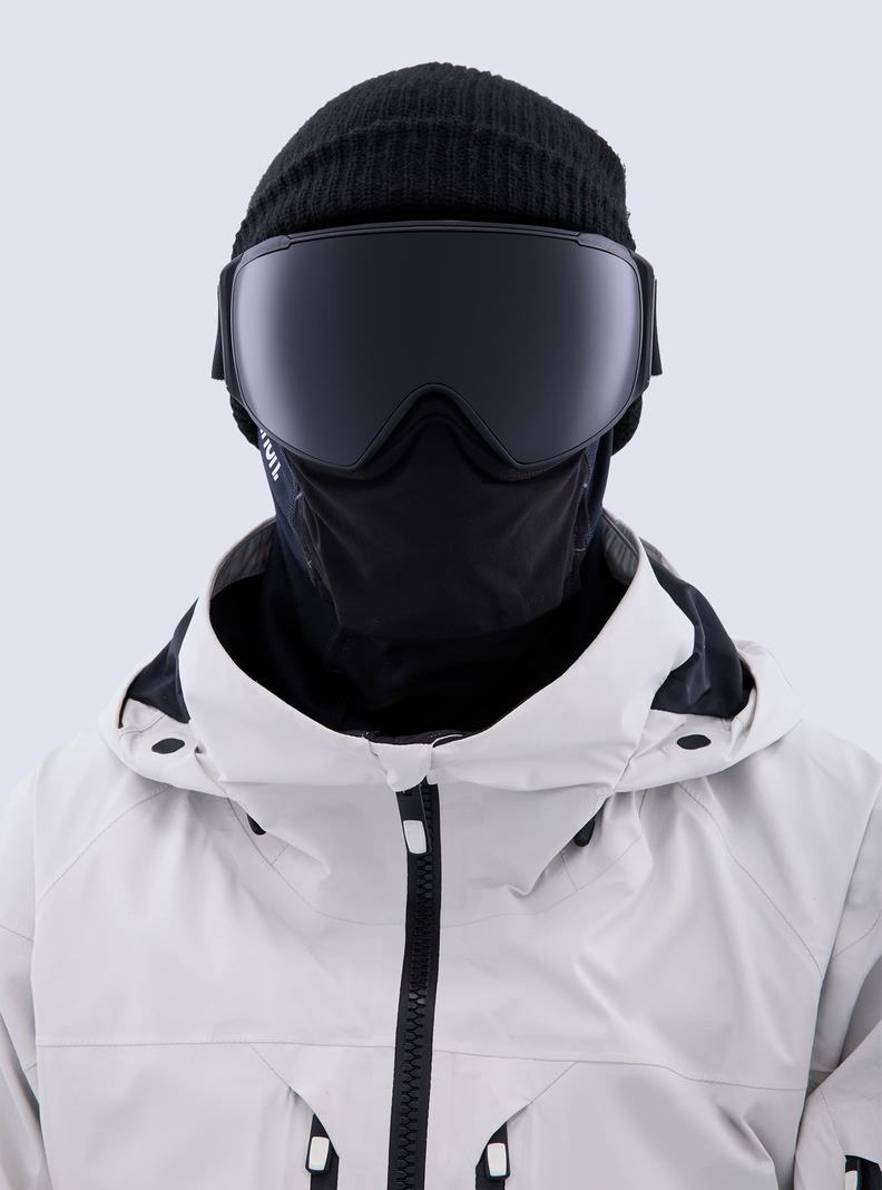 Lunette Ski Burton Anon M4S Goggles (Polarized Toric) + Bonus Lens + MFI® Face Mask Femme Noir Violette | 519607-KZR