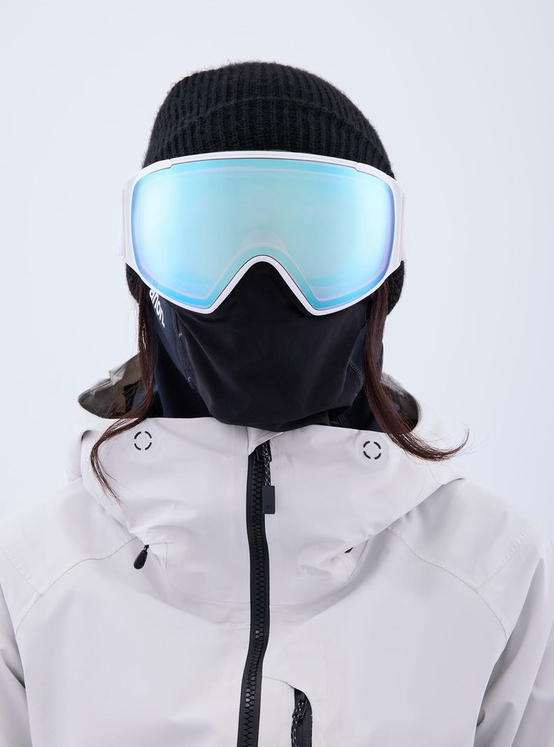 Lunette Ski Burton Anon M4S Goggles (Toric) + Bonus Lens + MFI® Face Mask Femme Bleu Rose | 519402-HLM