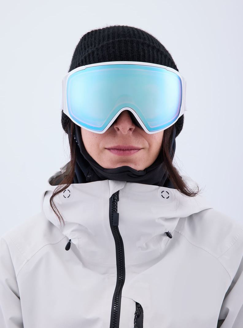 Lunette Ski Burton Anon M4S Goggles (Toric) + Bonus Lens + MFI® Face Mask Femme Bleu Rose | 519402-HLM
