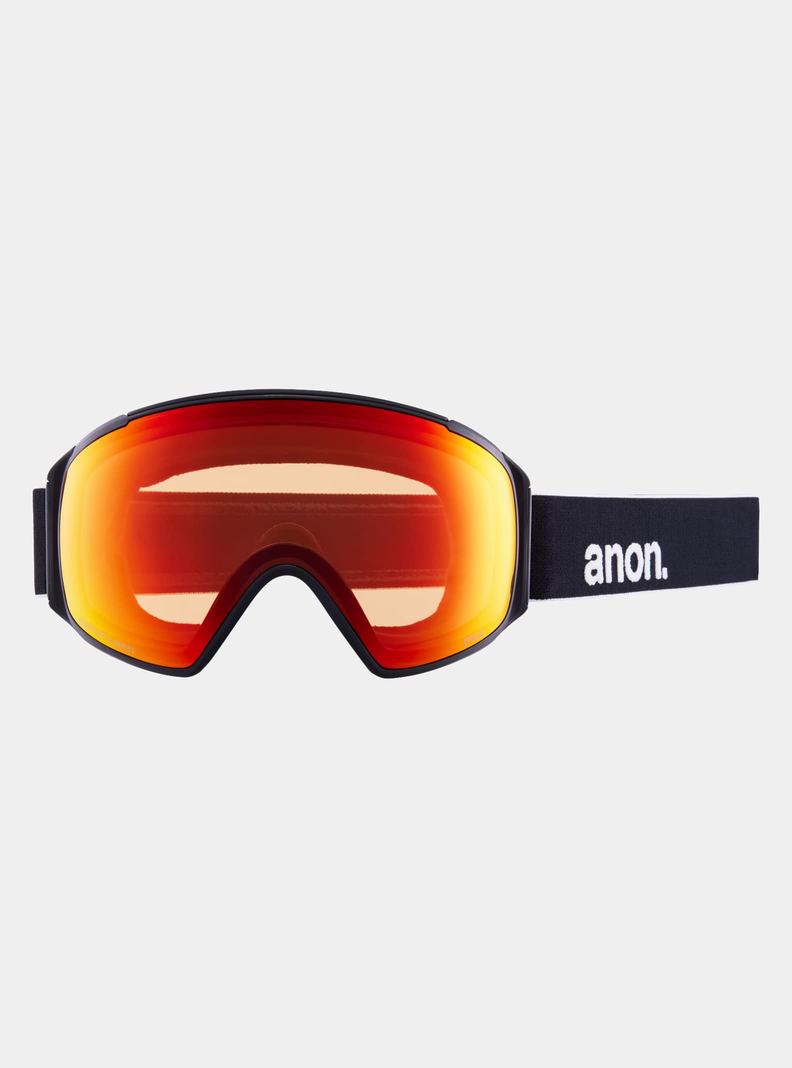 Lunette Ski Burton Anon M4S Goggles (Toric) + Bonus Lens + MFI® Face Mask Femme Rouge Orange Rouge | 528367-KCM