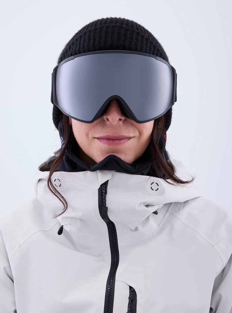 Lunette Ski Burton Anon M4S Goggles (Toric) + Bonus Lens + MFI® Face Mask Homme Orange Noir Violette | 583179-JHG