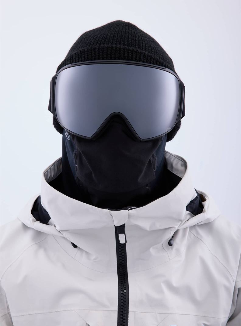 Lunette Ski Burton Anon M4 Goggles (Toric) + Bonus Lens + MFI® Face Mask Femme Orange Noir Violette | 516243-MSY