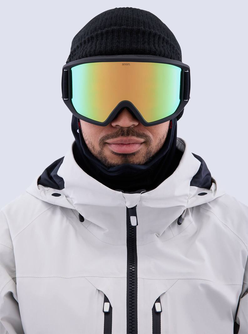 Lunette Ski Burton Anon Relapse Goggles + Bonus Lens Femme Noir Vert | 293018-VGW