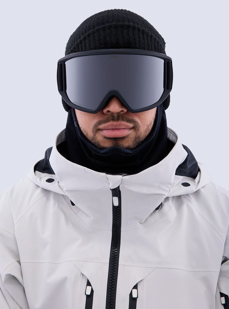 Lunette Ski Burton Anon Relapse Goggles + Bonus Lens Homme Orange Noir | 305861-YWB