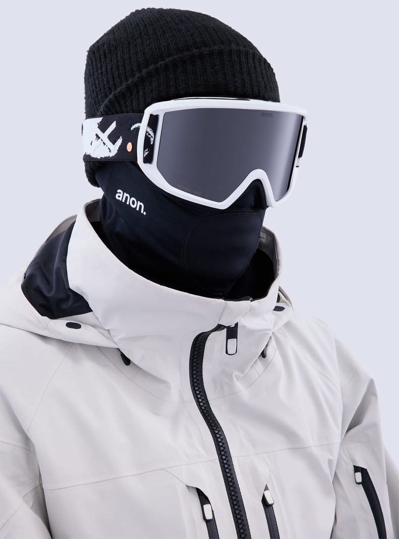 Lunette Ski Burton Anon Relapse Goggles + Bonus Lens Femme Orange Noir | 368594-LMK