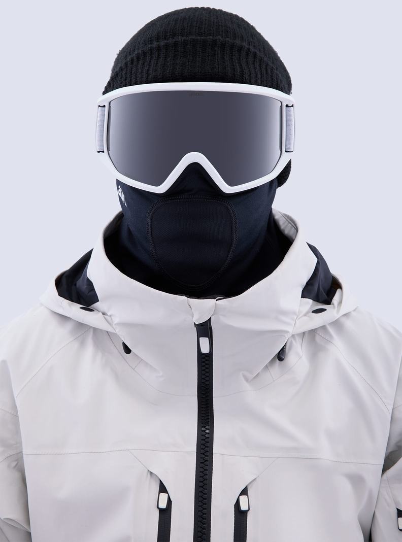 Lunette Ski Burton Anon Relapse Goggles + Bonus Lens Homme Blanche Orange Noir | 589724-CRW