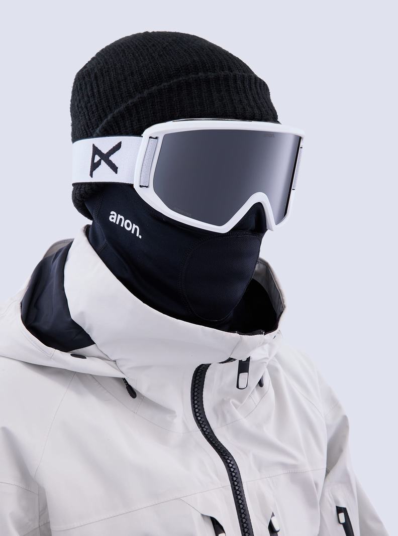 Lunette Ski Burton Anon Relapse Goggles + Bonus Lens Homme Blanche Orange Noir | 589724-CRW