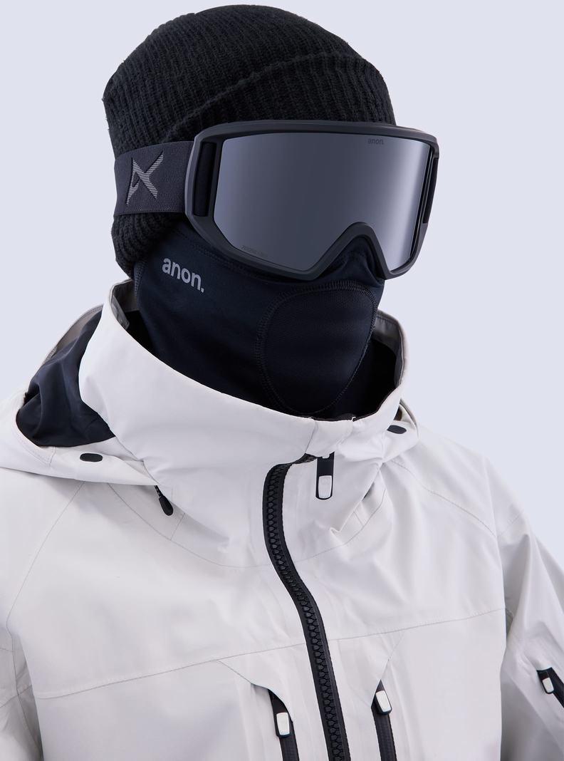 Lunette Ski Burton Anon Relapse Goggles + Bonus Lens Femme Orange Noir | 693820-CEM