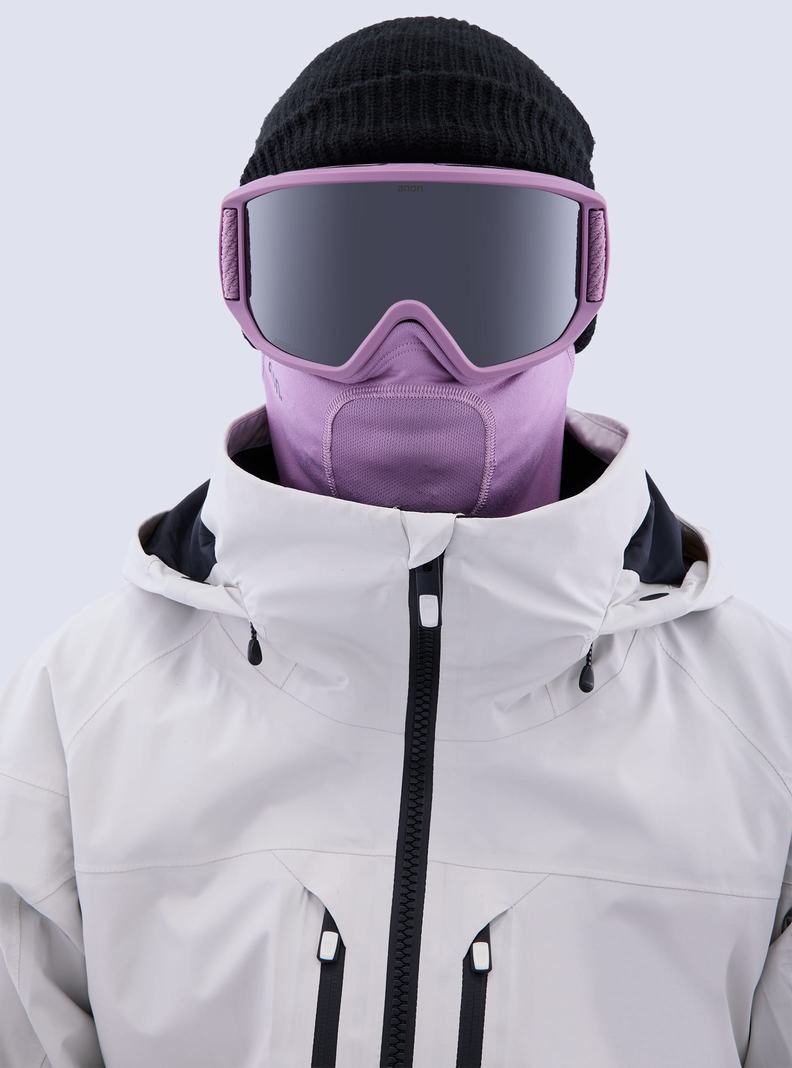 Lunette Ski Burton Anon Relapse Goggles + Bonus Lens Femme Violette Orange Noir | 825793-FXW