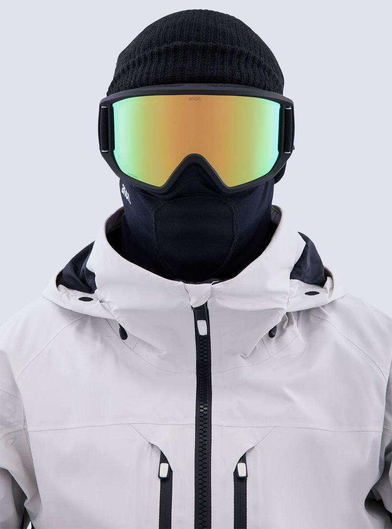 Lunette Ski Burton Anon Relapse Goggles + Bonus Lens Homme Noir Vert | 826940-HYK