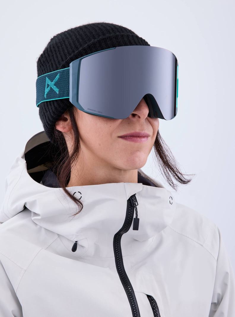 Lunette Ski Burton Anon Sync Goggles + Bonus Lens Femme Orange Noir Violette | 761049-IXZ