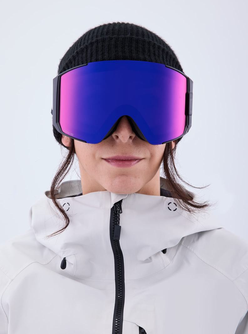Lunette Ski Burton Anon Sync Goggles + Bonus Lens Femme Noir Orange Rouge | 784192-VGI