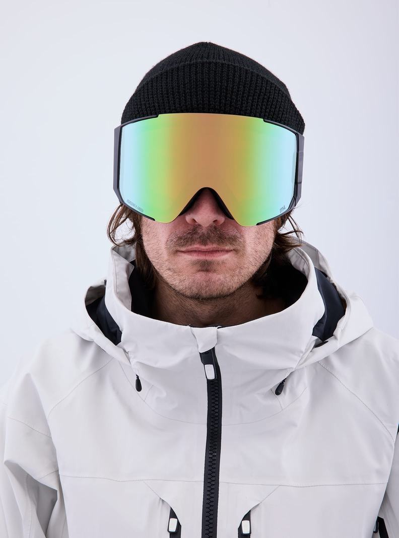 Lunette Ski Burton Anon Sync Goggles + Bonus Lens Femme Noir Vert Rose | 798642-APK