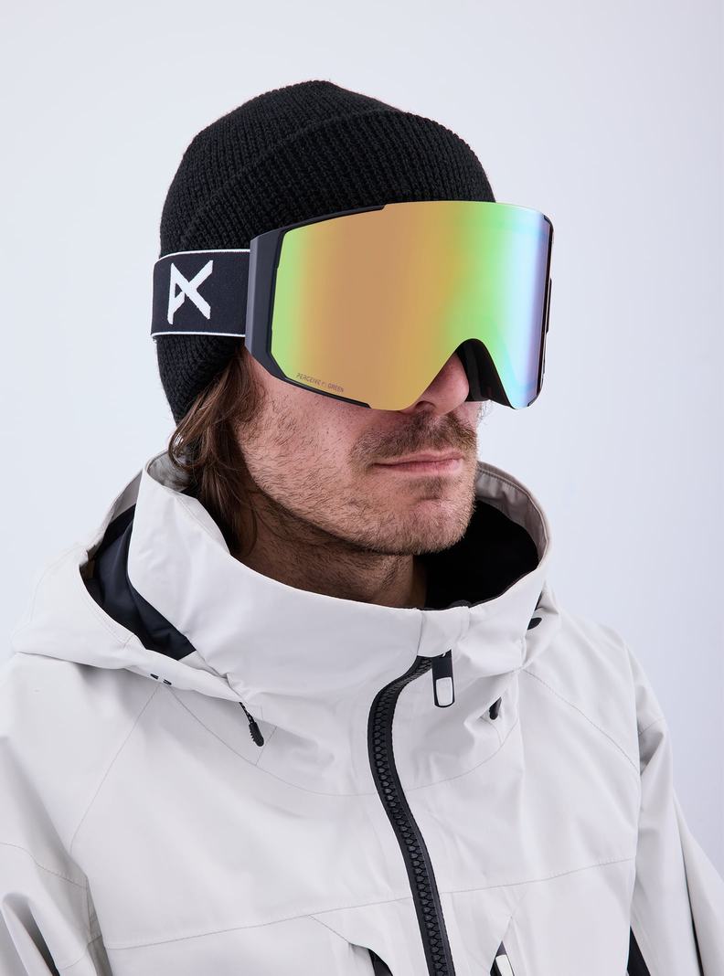 Lunette Ski Burton Anon Sync Goggles + Bonus Lens Femme Noir Vert Rose | 798642-APK