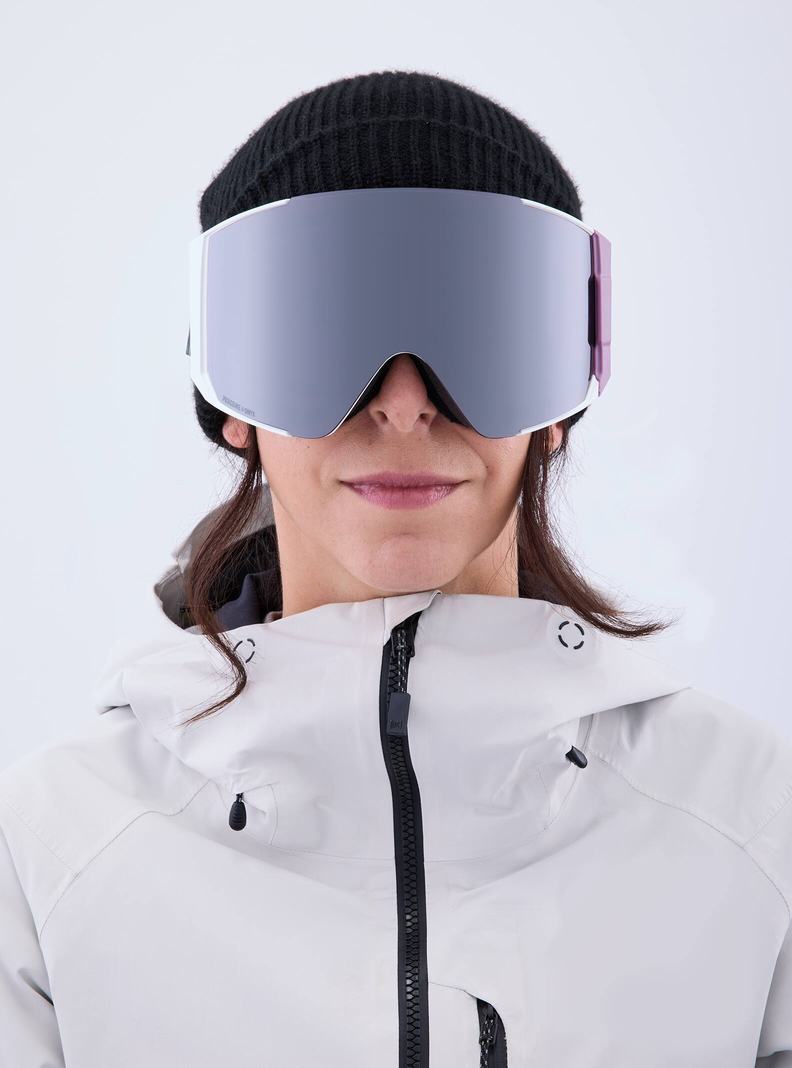Lunette Ski Burton Anon Sync Goggles + Bonus Lens Femme Orange Noir Violette | 879342-IGR