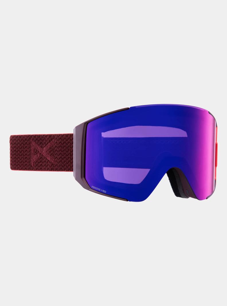 Lunette Ski Burton Anon Sync Goggles + Bonus Lens Femme Orange Rouge | 973582-ZFK