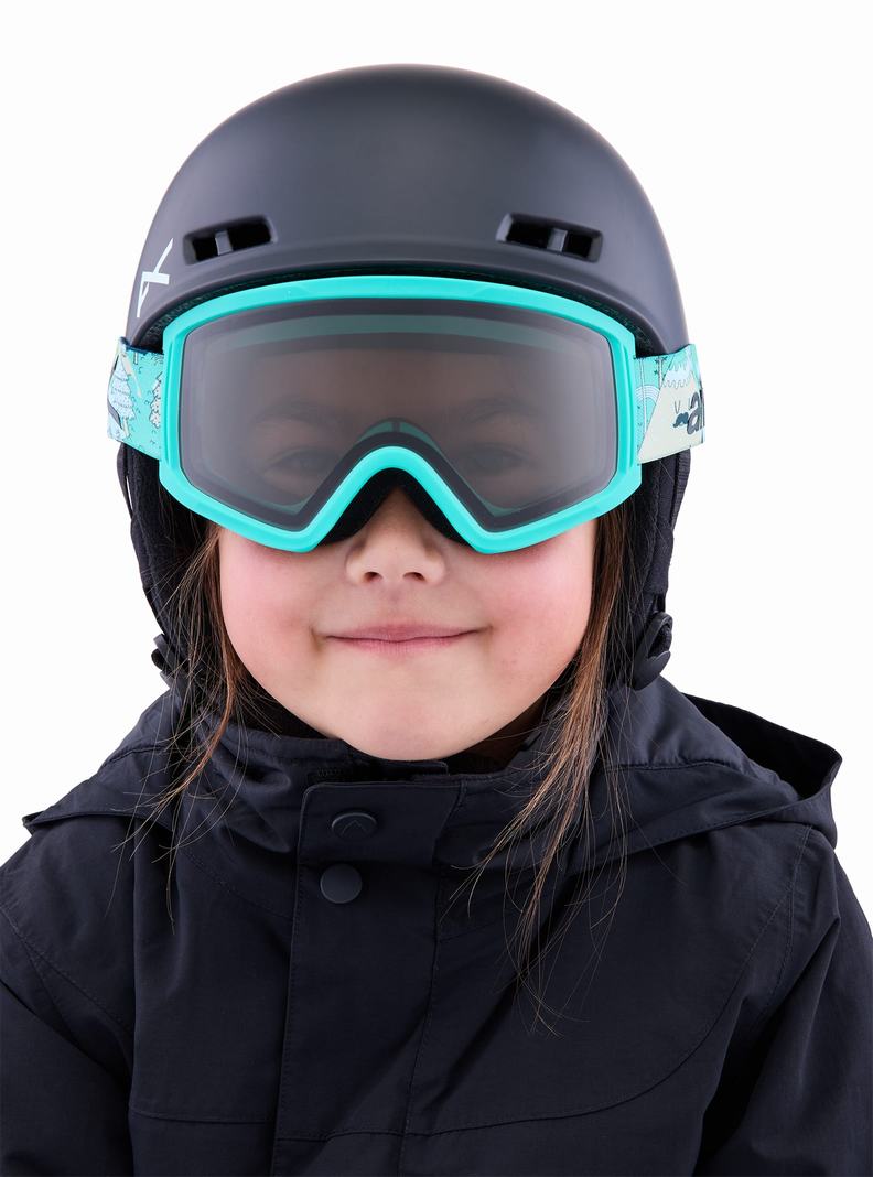 Lunette Ski Burton Anon Tracker 2.0 Enfant Vert | 719065-JGH
