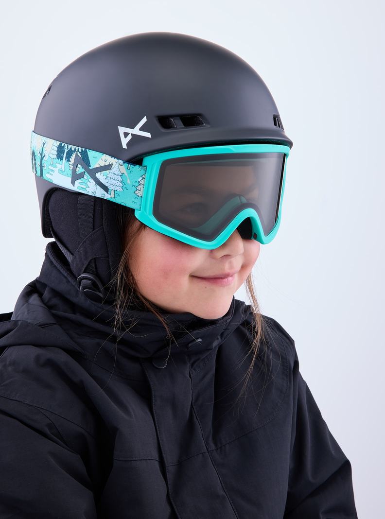 Lunette Ski Burton Anon Tracker 2.0 Enfant Vert | 719065-JGH