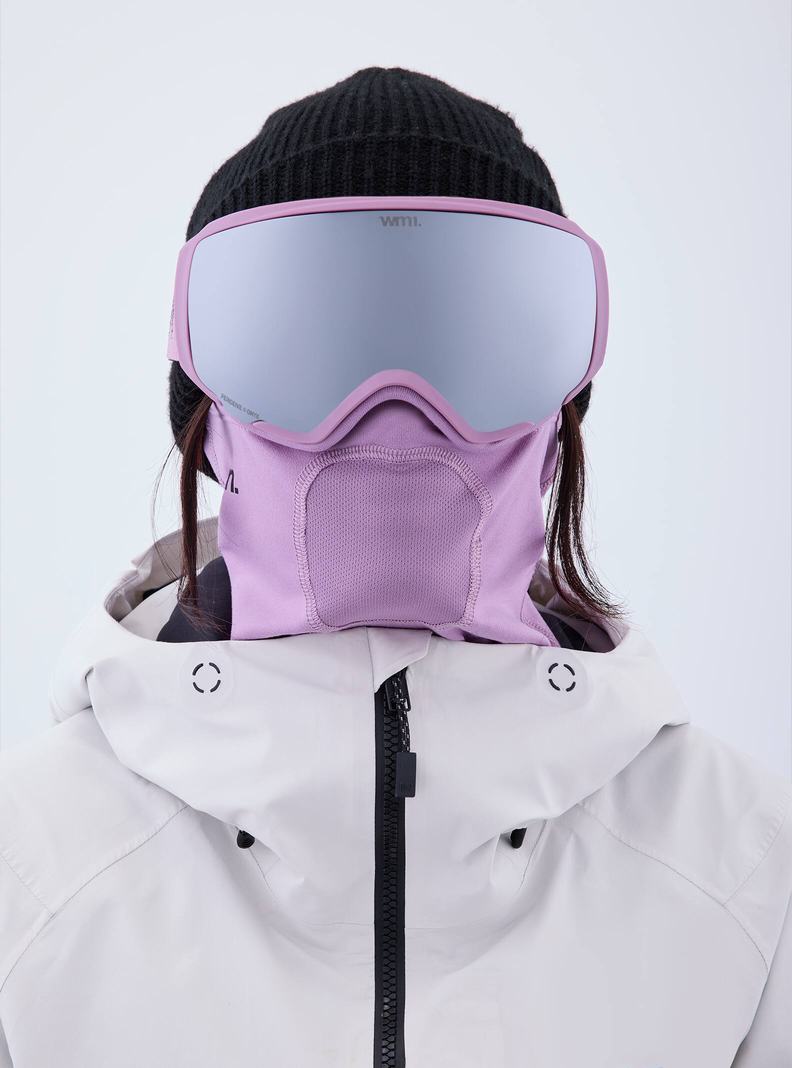 Lunette Ski Burton Anon WM1 Goggles + Bonus Lens + MFI® Face Mask Femme Violette Orange Noir | 827514-QAY