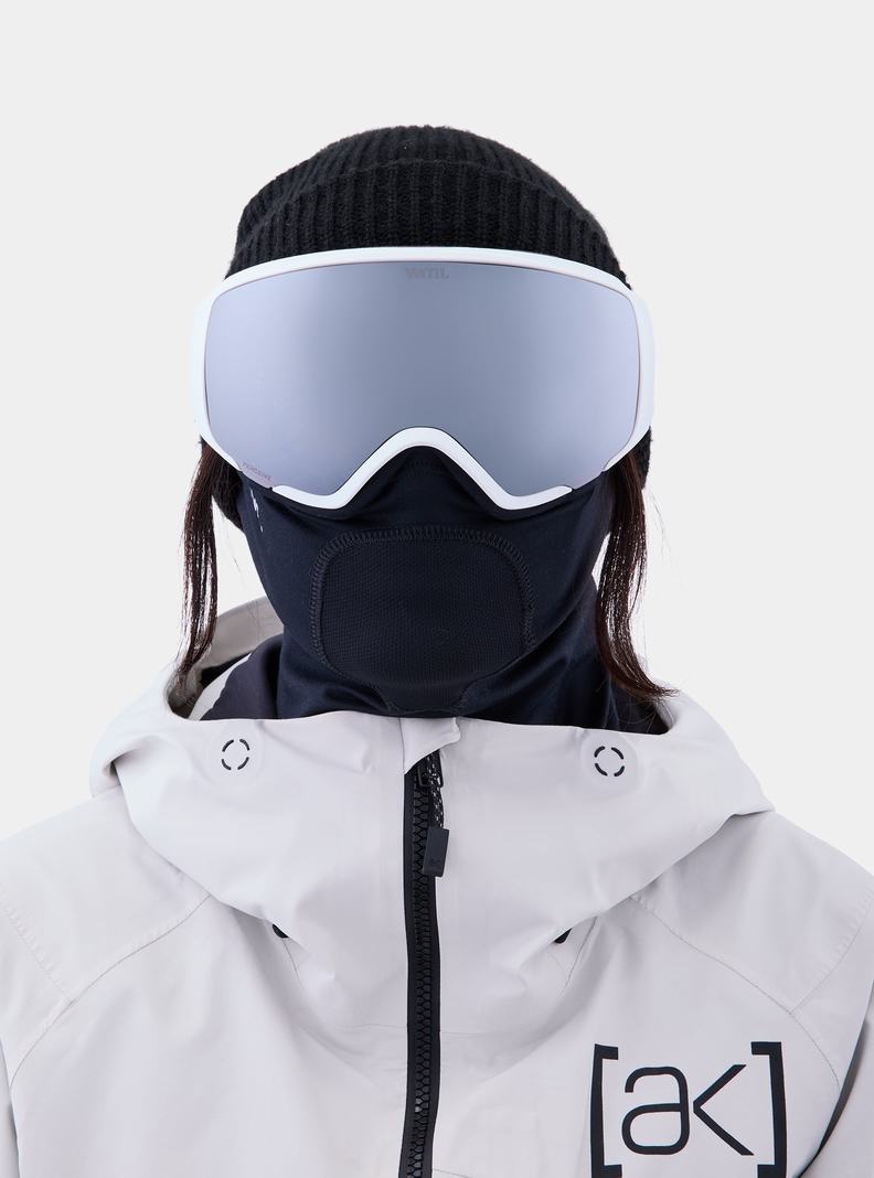 Lunette Ski Burton Anon WM1 Goggles + Bonus Lens + MFI® Face Mask Femme Orange Noir Violette | 860134-VMG