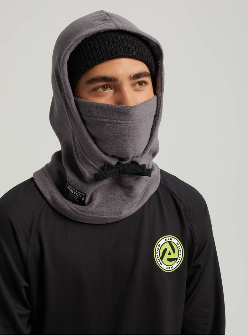 Masque Burton Burke Hood Femme Grise | 159407-WHD