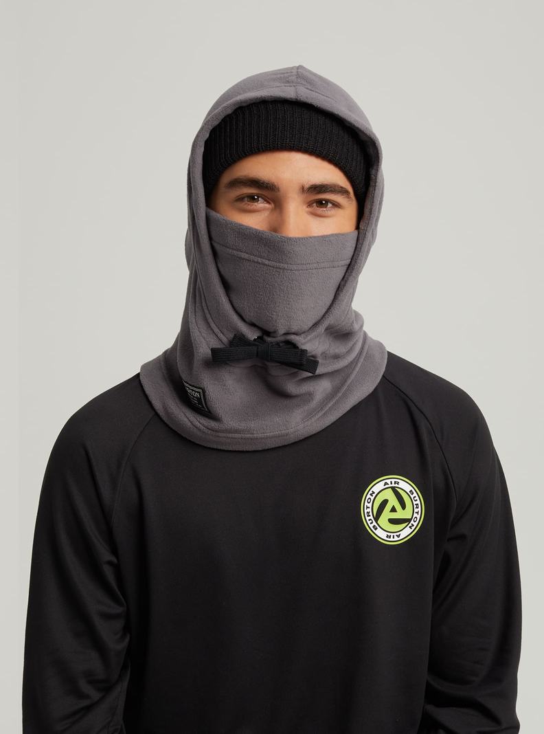 Masque Burton Burke Hood Homme Grise | 750261-BVQ