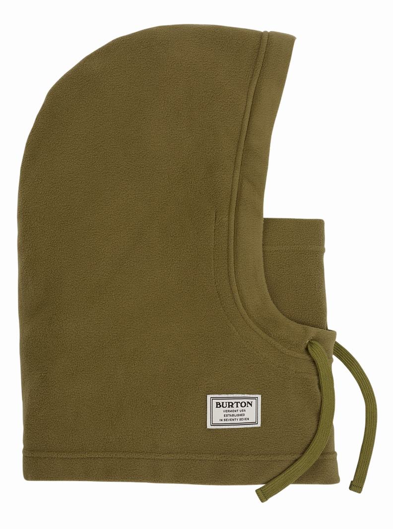 Masque Burton Burke Hood Homme Vert Olive | 430269-SUH