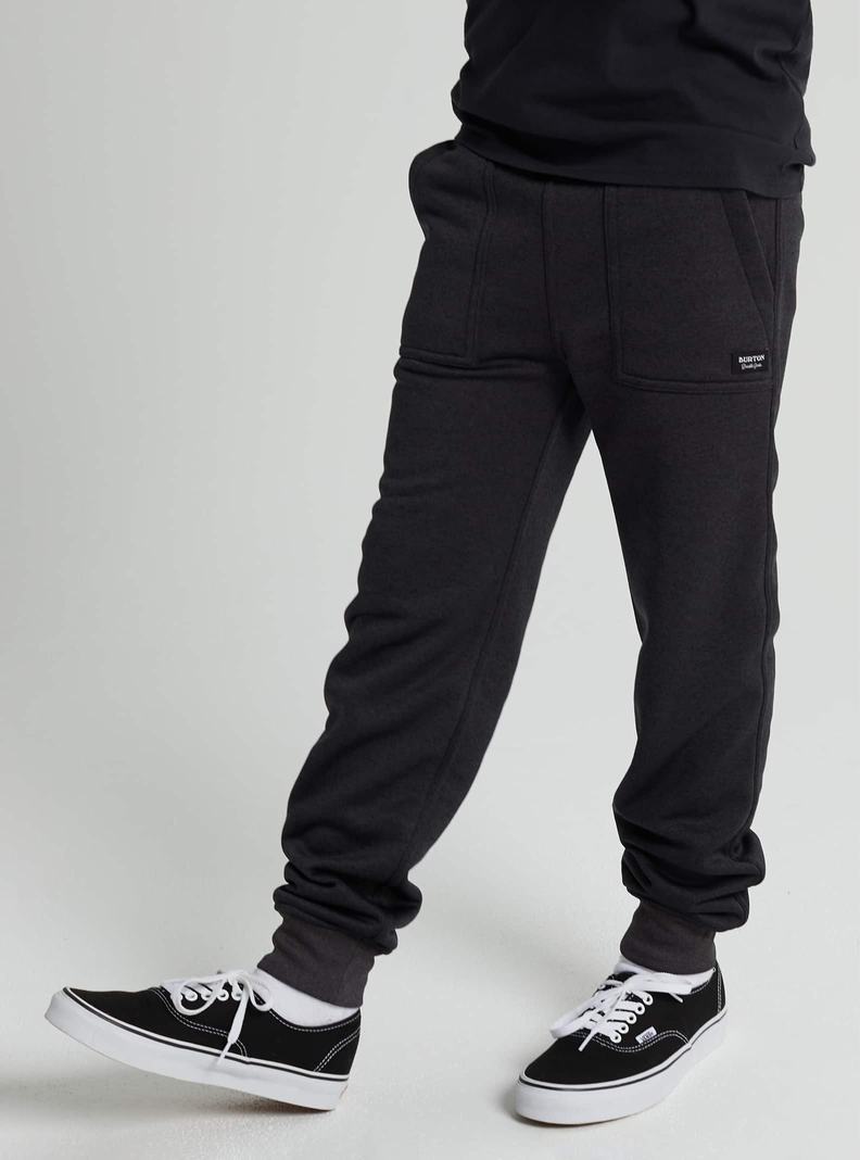 Pantalon Burton Oak Fleece Enfant Noir | 068254-KOP