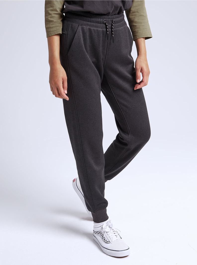 Pantalon Burton Oak Fleece Femme Noir | 546709-BWP