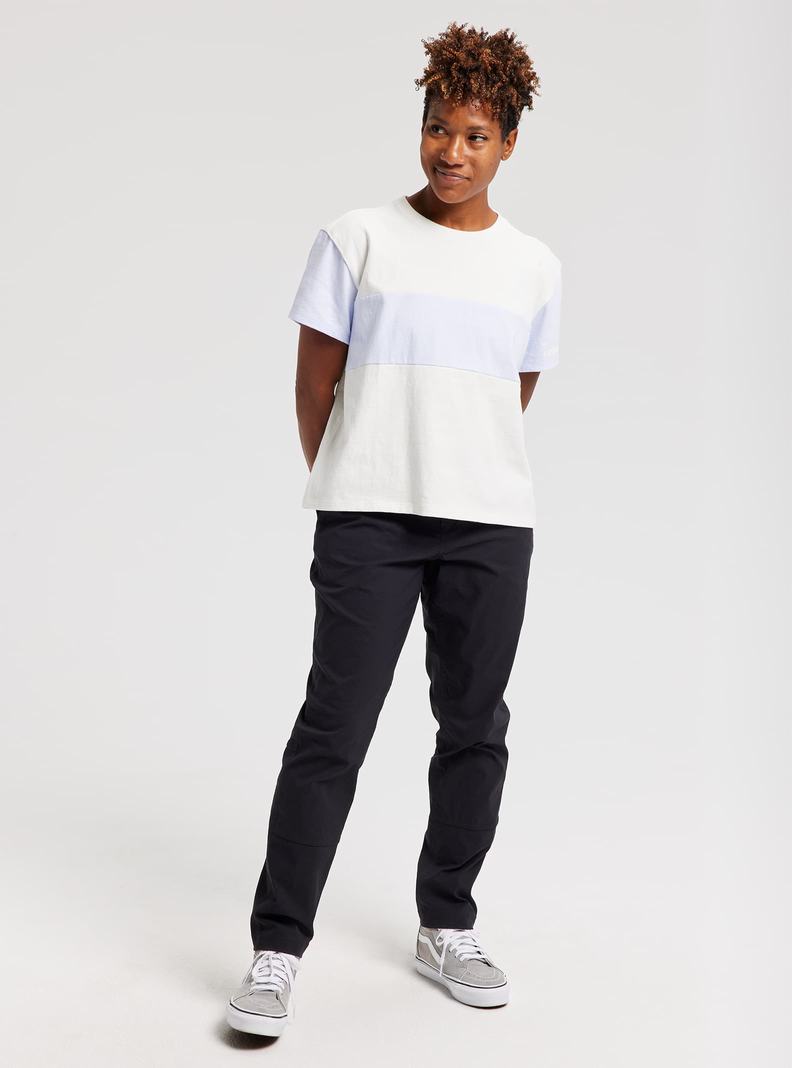 Pantalon Burton Ridge Femme Noir | 874592-CYH