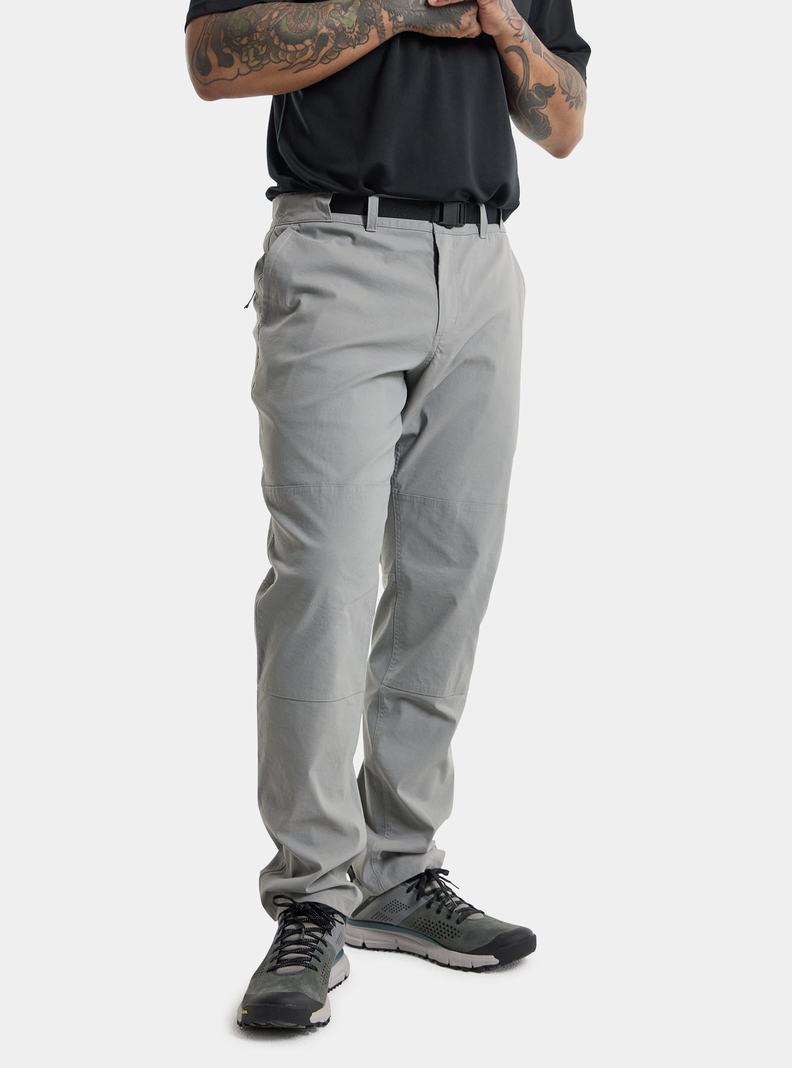 Pantalon Burton Ridge Homme Grise | 239104-CDA