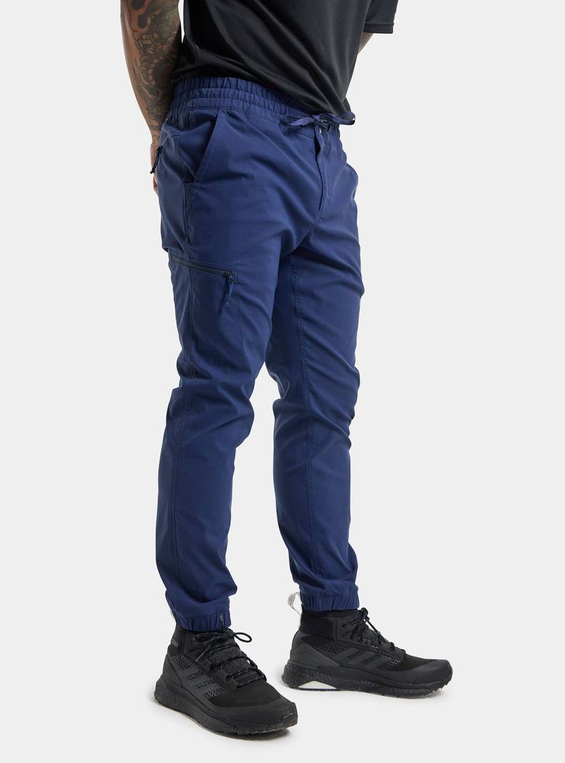 Pantalon Burton Ridge Jogger Homme Bleu | 509128-HBE