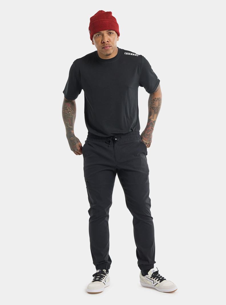 Pantalon Burton Ridge Jogger Homme Noir | 386510-CVE