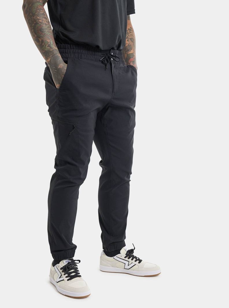 Pantalon Burton Ridge Jogger Homme Noir | 386510-CVE