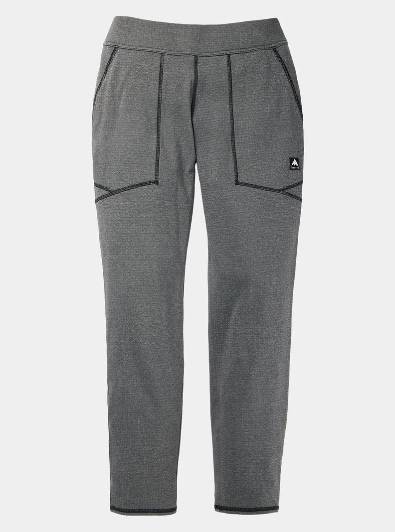 Pantalon Burton Stockrun Grid Femme Noir | 975284-PVR