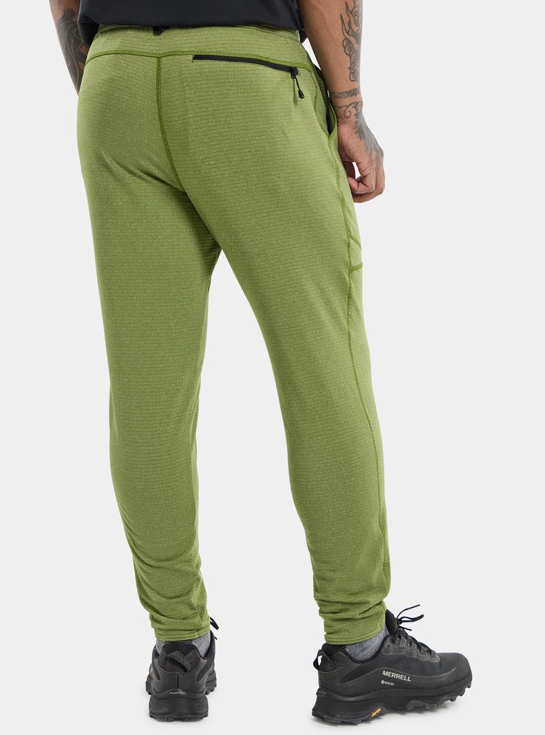 Pantalon Burton Stockrun Grid Homme Vert | 984250-ZOW