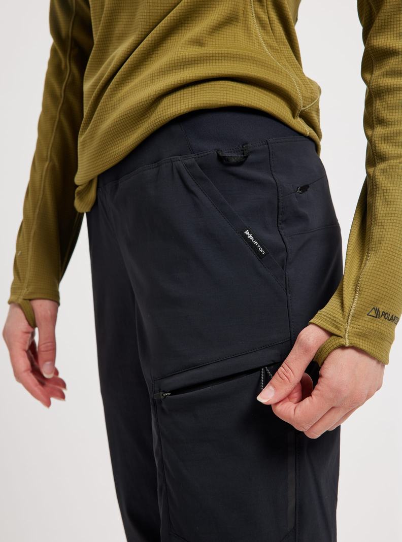 Pantalon Burton [ak] Airpin Femme Noir | 092864-ESO
