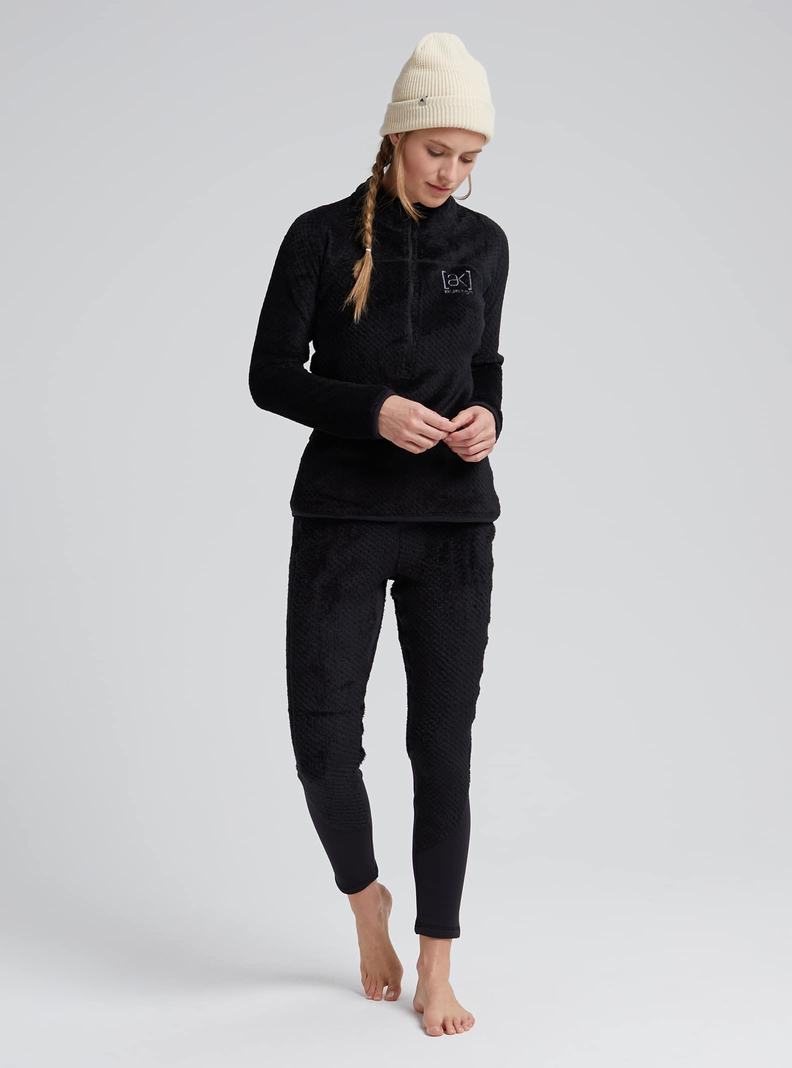 Pantalon Burton [ak] Baker Hi-Loft Femme Noir | 321658-UJS