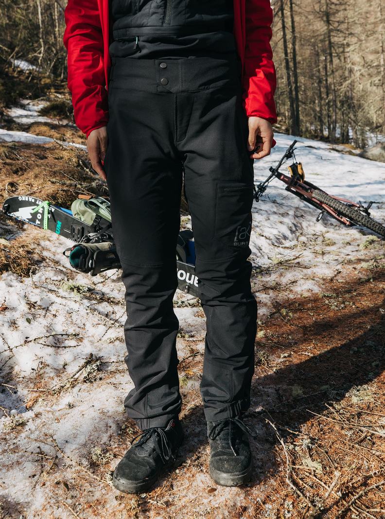 Pantalon Burton [ak] Softshell Femme Noir | 204175-PKH