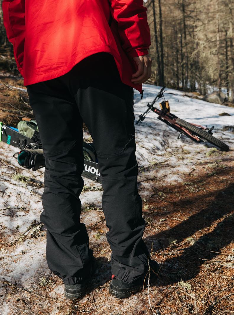 Pantalon Burton [ak] Softshell Femme Noir | 204175-PKH