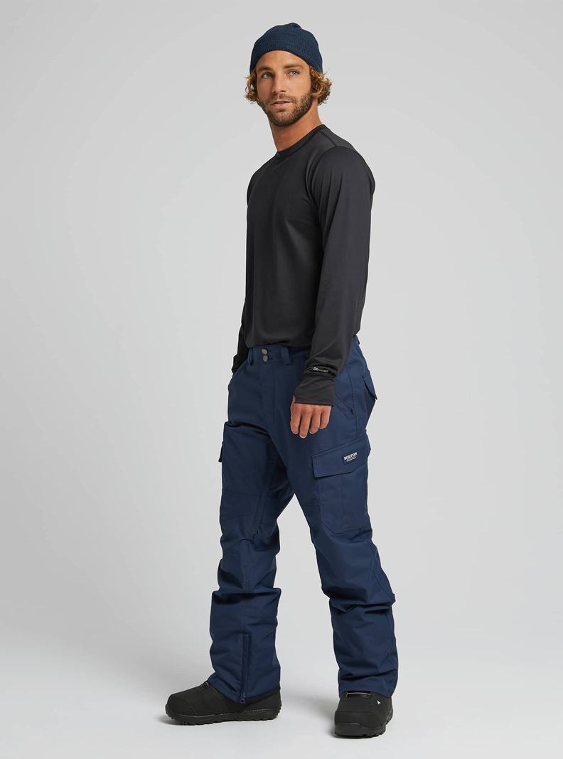 Pantalon Snowboard Burton 3L Cargo (Relaxed Fit) Homme Bleu | 179065-ZUA
