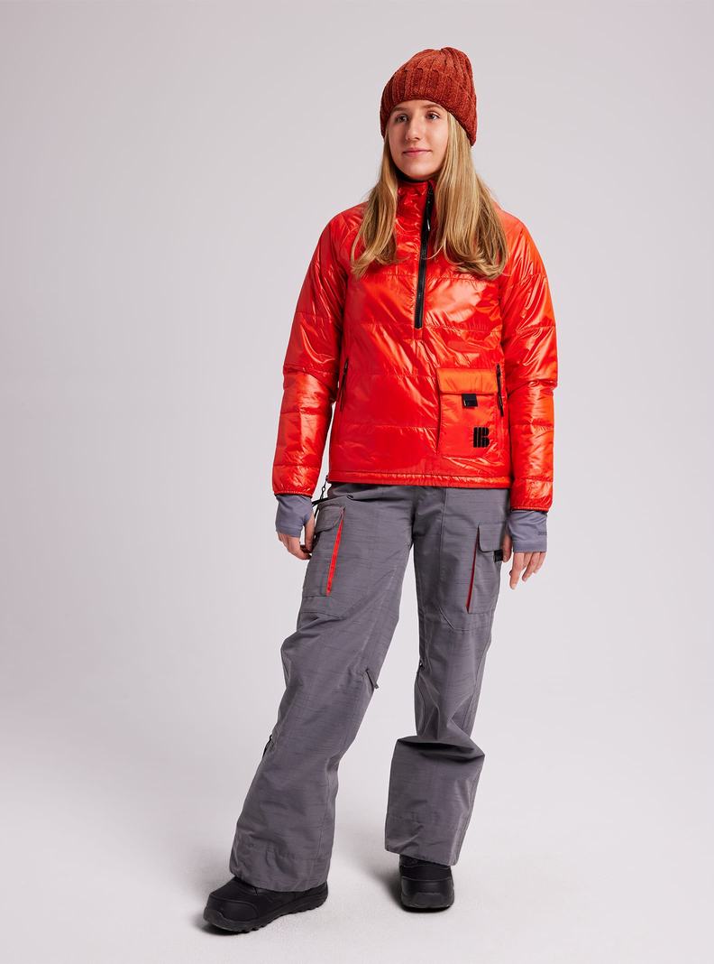 Pantalon Snowboard Burton Amora Femme Grise | 956240-KXF