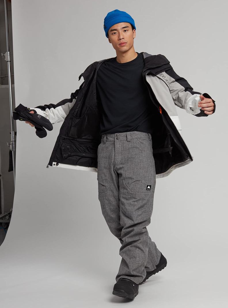 Pantalon Snowboard Burton Ballast GORE‑TEX 2L (Corta) Homme Grise | 293567-PCS