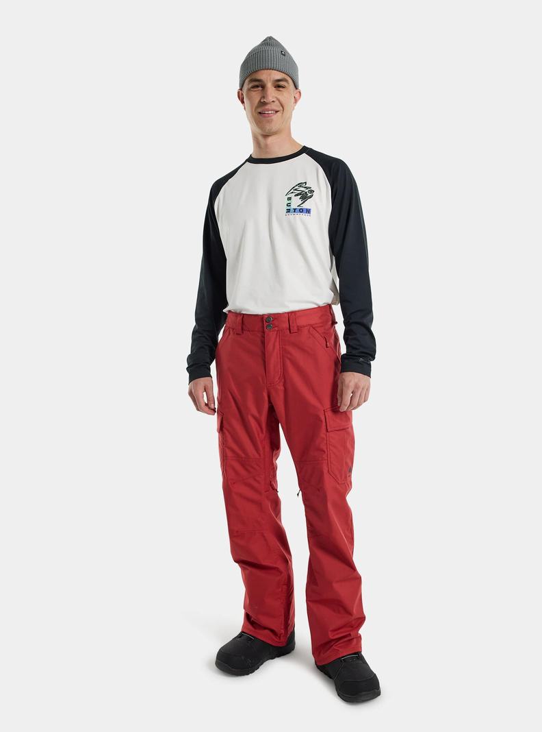 Pantalon Snowboard Burton Cargo 2L (Regular Fit) Homme Orange Rose | 516489-CSP