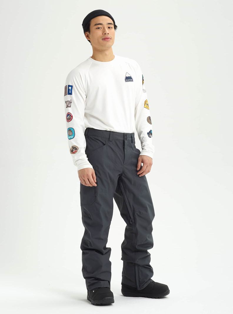 Pantalon Snowboard Burton Covert 2L Homme Grise Foncé | 147023-CHO