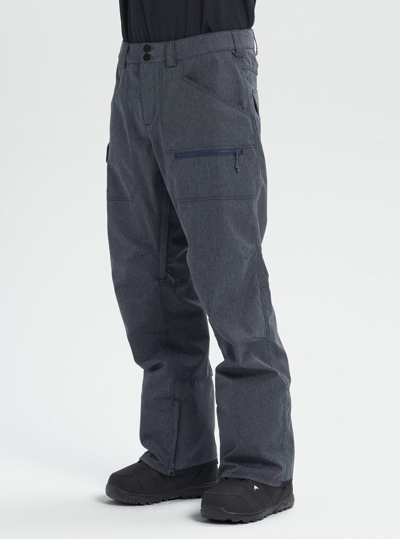 Pantalon Snowboard Burton Covert 2L Homme Grise Foncé | 871954-BUD