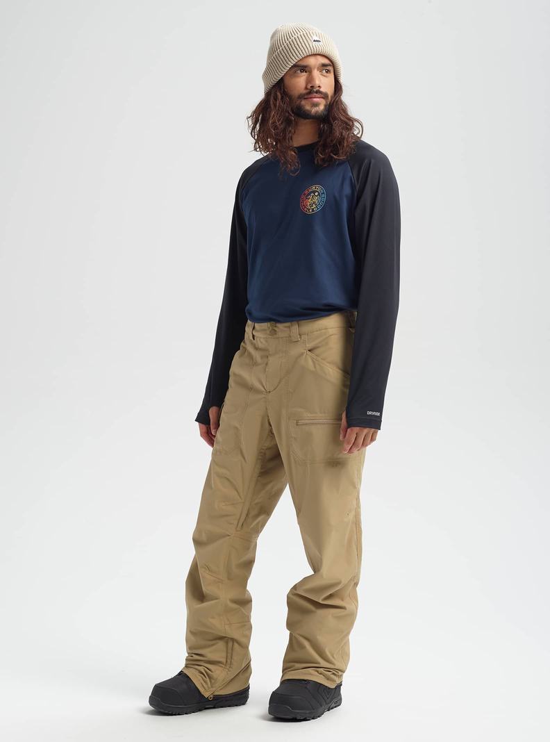 Pantalon Snowboard Burton Covert Insulated Homme Kaki | 139805-VGC