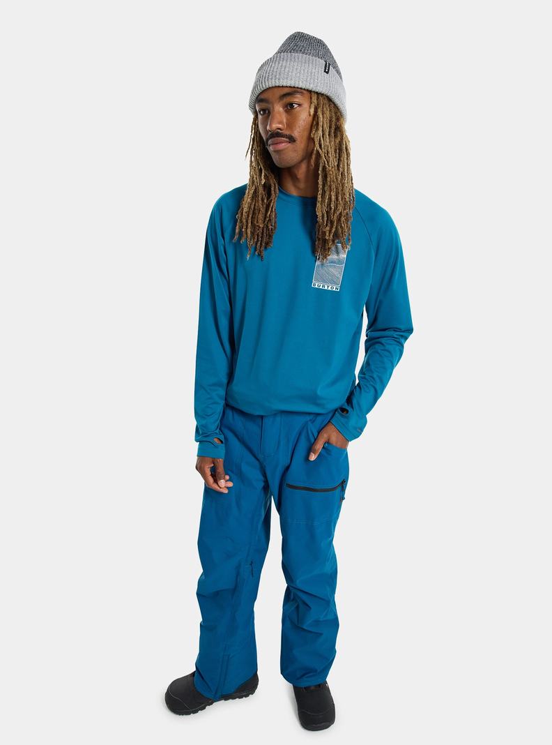Pantalon Snowboard Burton Covert Insulated Homme Bleu | 351264-HOD